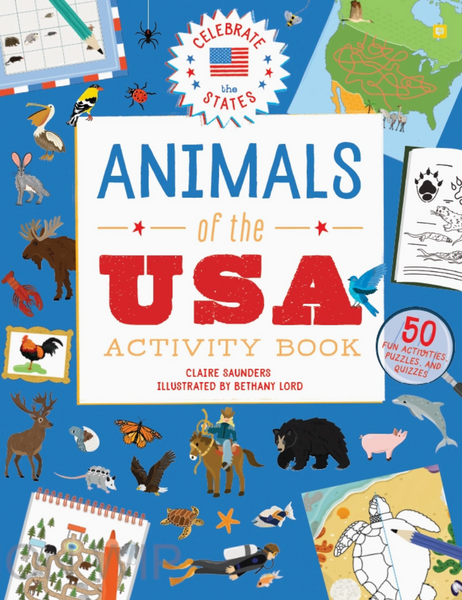 Animals of the USA Activity Book