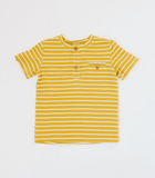 Alex Tee in Mustard Stripe