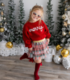 Merry Christmas Yarn Knit Sweater