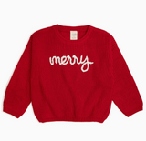 Merry Christmas Yarn Knit Sweater