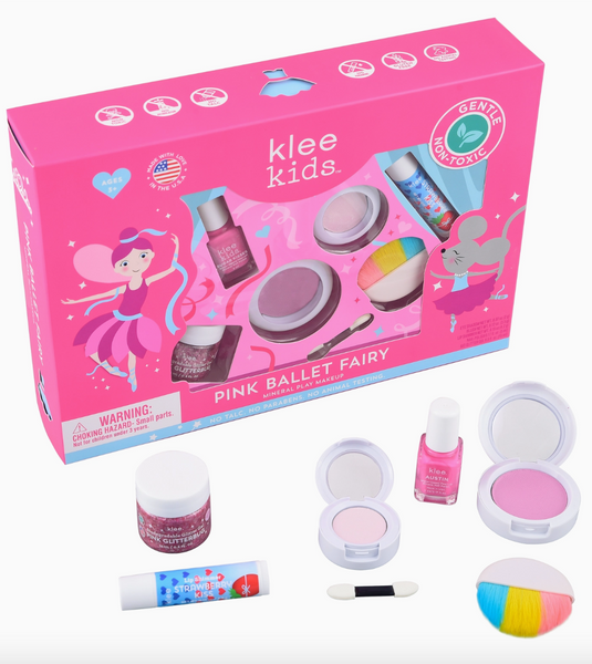 Pink Ballet Fairy - Klee Kids Deluxe Play Makeup Kit