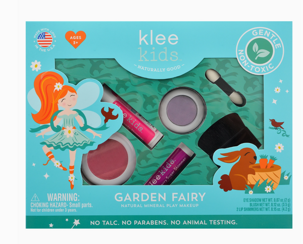 Enchanted Garden Fairy - Klee Kids Natural Play Makeup 4-PC Kit