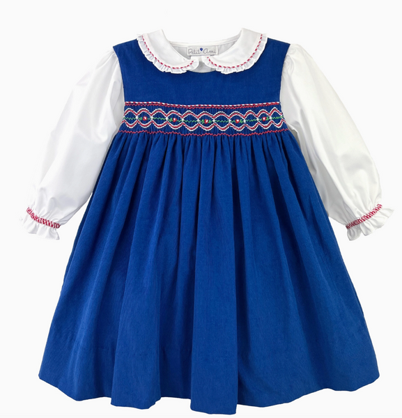 Smocked Jumper Dress