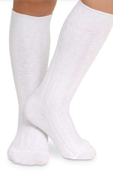 Jefferies Socks Knee High Cable Knit Socks