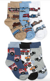 Jefferies Socks Transportation Crew Socks 6 Pair Pack