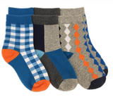 Jefferies Socks Pattern Dress Crew Socks 3 Pair Pack