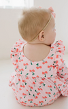 Mabel Romper in Cherries