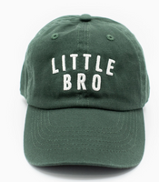 Hunter Green Little Bro Hat Baby