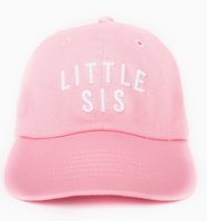 Light Pink Little Sis Hat 1Y-4Y