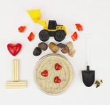 Valentines "I Dig You" Construction Kiddough Play Kit