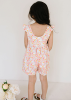 Macie Romper in Bunny Field