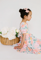 Puff Twirl in Soft Floral