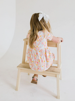 Rosie Romper in Bunny Field