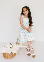 Valerie Dress in Marshmallow Bunny