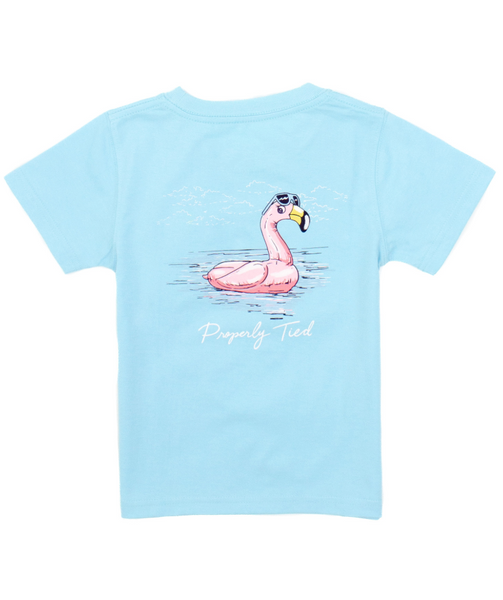 Flamingo Float Short Sleeve Shirt