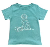 SS Seafoam Green Sports Pup T-Shirt