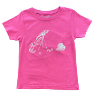 SS Pink Golf Bag T-Shirt