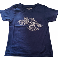 SS Navy Monster Truck T-Shirt