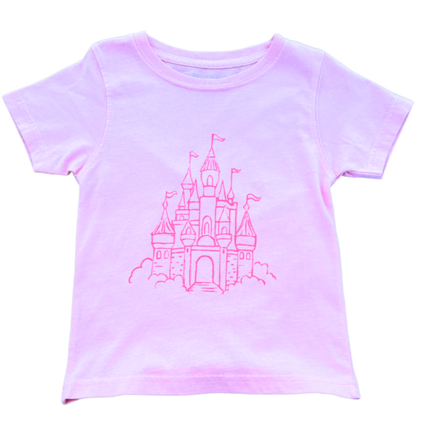 SS Light Pink Castle T-Shirt