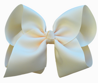 5 Inch Solid Grosgrain Bow