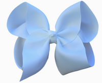 5 Inch Solid Grosgrain Bow