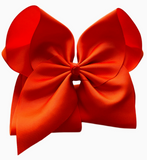 Solid Grosgrain Bow On Nylon Headband