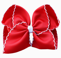 Moon Stitch Hair Bows