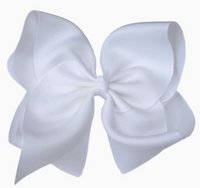 6 Inch Solid Grosgrain Bow