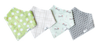 Bandana Bibs 4-Pack