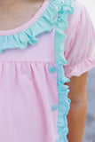 Turkey Ruffle Pants Set