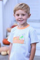 Boys Halloween Wagon Short Set