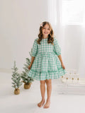 Kiki Dress in Winter Plaid | Girls Twirl Dress