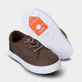 Jace Boys Slip On Shoes-Chocolate