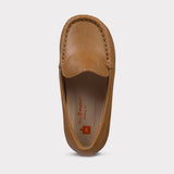 Tan Thaddeus Boys Slip-On Moccasin