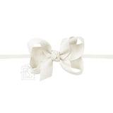 3.5" Bow with nylon headband