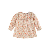 Brown Floral Tunic and Leggings Set