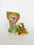 Apple picking dough playset with packaging on a white background