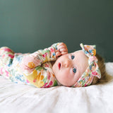 Newborn Knotted Gown - Lark
