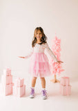 Peyton Tutu Dress in Sugar Plum