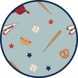 Play Ball Baseball Bamboo Convertible Sleeper
