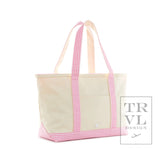Medium Tote- Coated Canvas