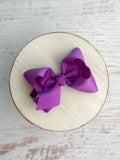 4" Essential Grosgrain Hair Bow | Clip or Headband