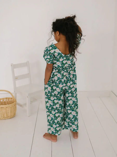 Puff Leggy Romper in Canyon Flower