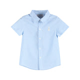 Blue Gingham Easter Bunny Dress Shirt