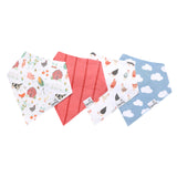 Bandana Bibs 4-Pack