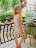 Macie Romper in Lemonade
