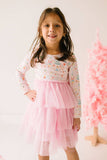 Peyton Tutu Dress in Sugar Plum