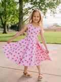 Tank Dress in Strawberry Dream