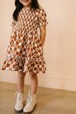 Alana Dress in Gingerbread  (Poplin)
