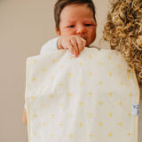 3 Pack Premium Burp Cloths - Santa Fe